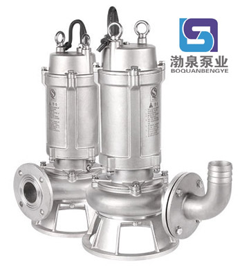 250WQ600-40-110S_不銹鋼無(wú)堵塞潛水排污泵